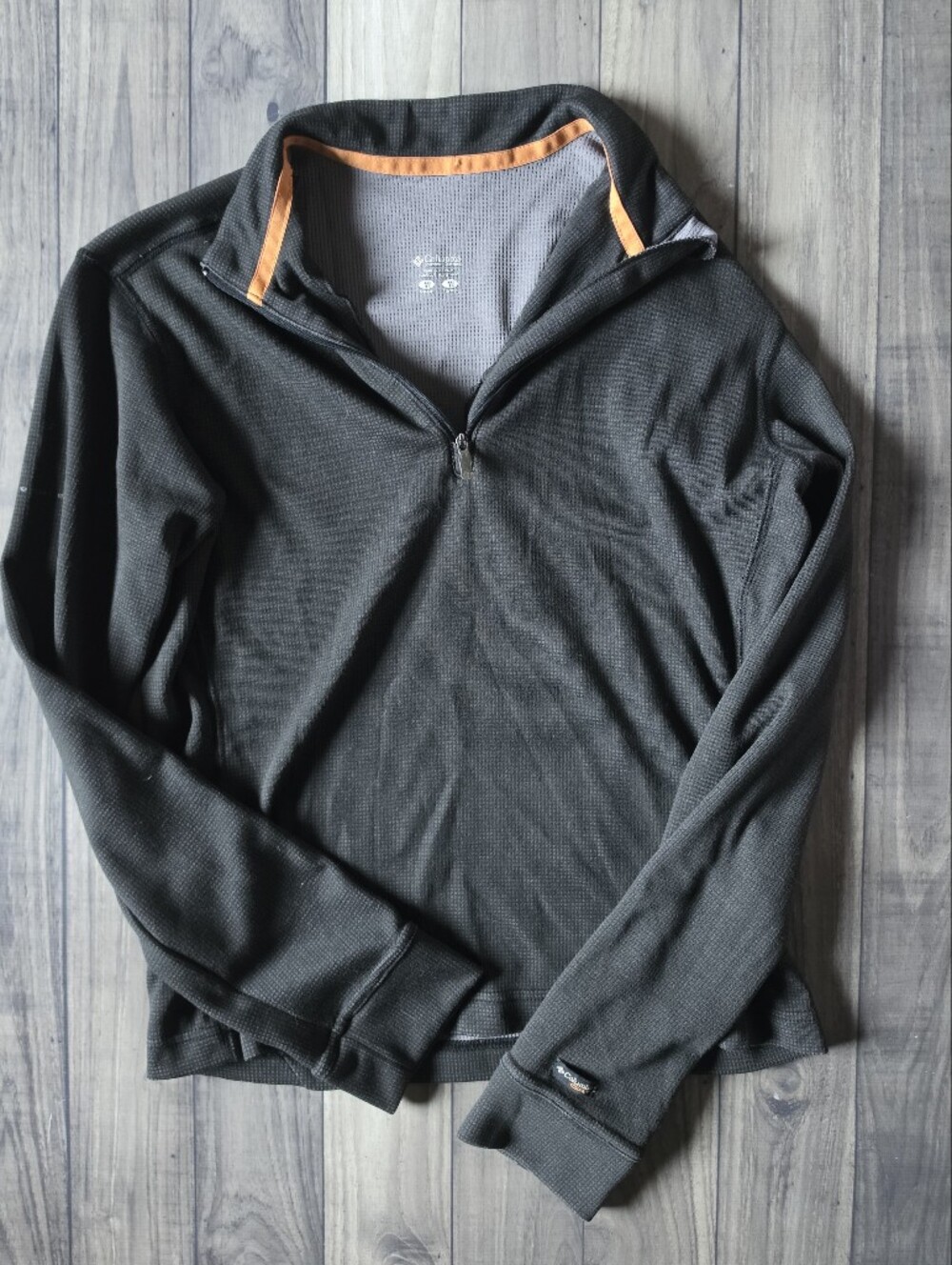 Women's Columbia Black Quarter-Zip Performance Jacket